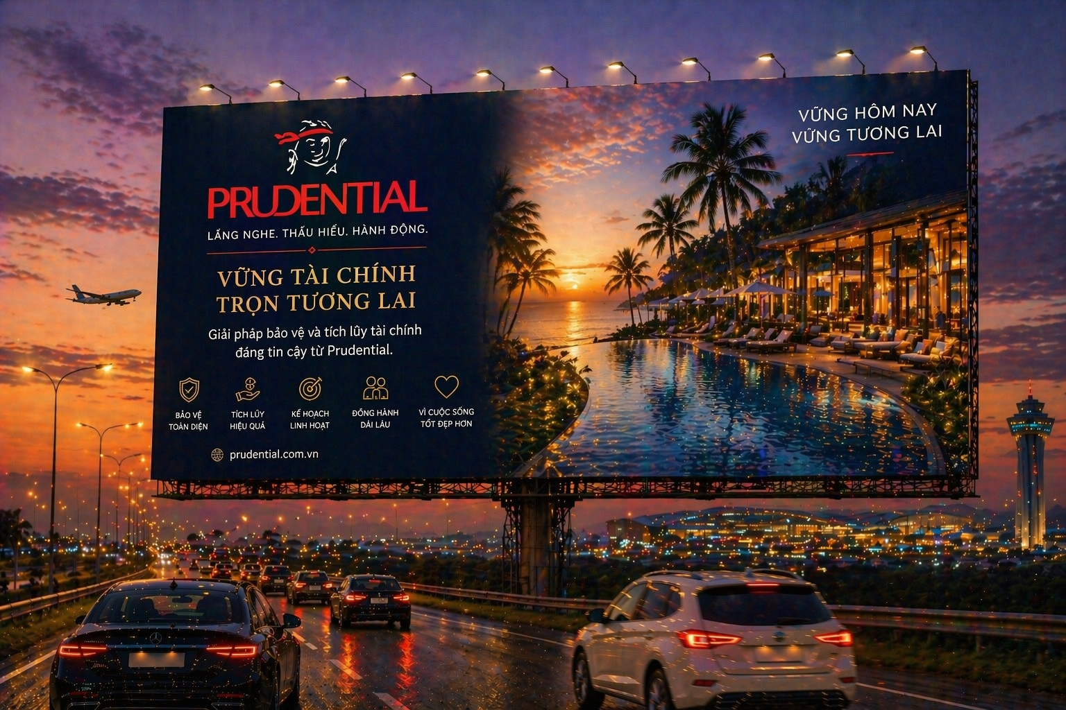 Prudential Bảo Hiểm Nhân Thọ Billboard T2